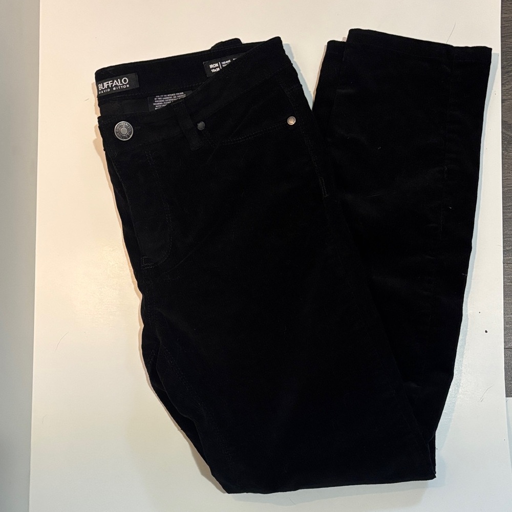 Buffalo Dark Black Corduroy - Women’s 10